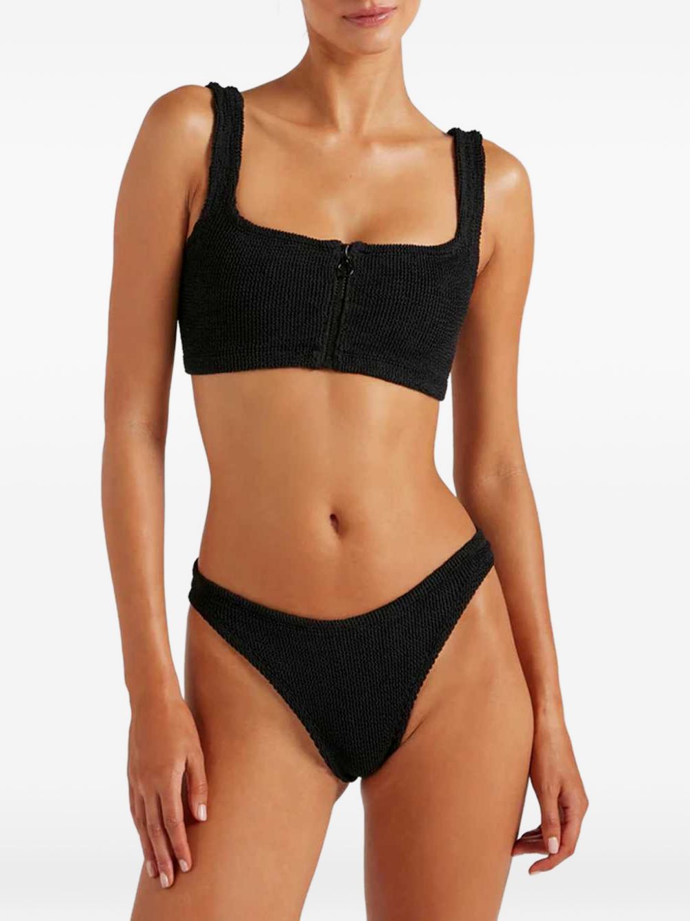 Bikini due pezzi dallas in nero Hunza g  - donna 