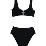 Bikini due pezzi nadine in nero Hunza g - donna 
