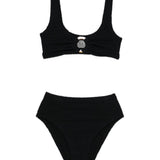 Bikini due pezzi nadine in nero Hunza g - donna 