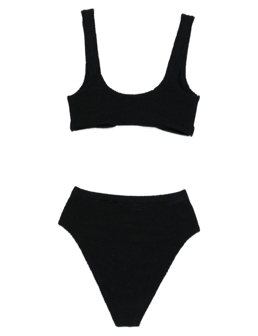Bikini due pezzi nadine in nero Hunza g - donna 