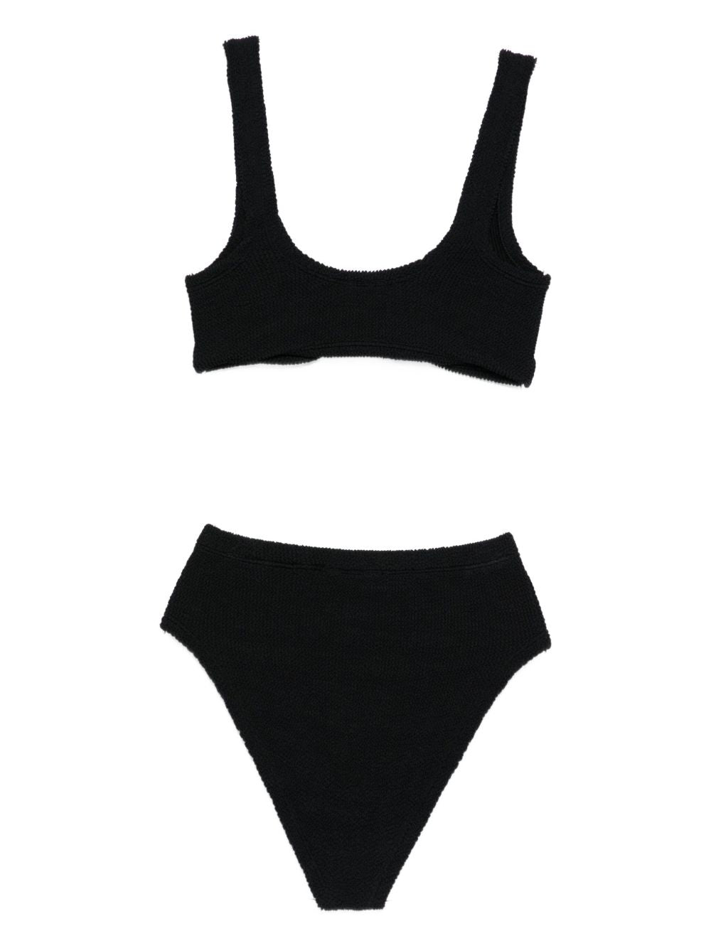 Bikini due pezzi nadine in nero Hunza g - donna 