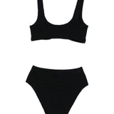 Bikini due pezzi nadine in nero Hunza g - donna 