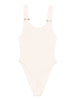 Costume intero domino in rosa Hunza g - donna