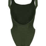 costume intero square in verde hunza g - donna 