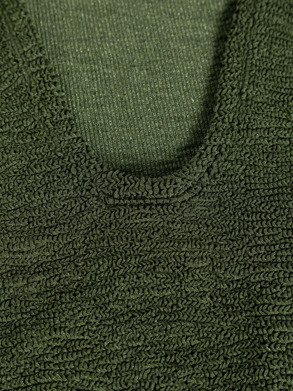 costume intero square in verde hunza g - donna 