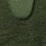 costume intero square in verde hunza g - donna 