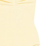 Costume da bagno con spalline in giallo Hunza g - donna 