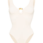 Costume da bagno celine in bianco Hunza g - donna 