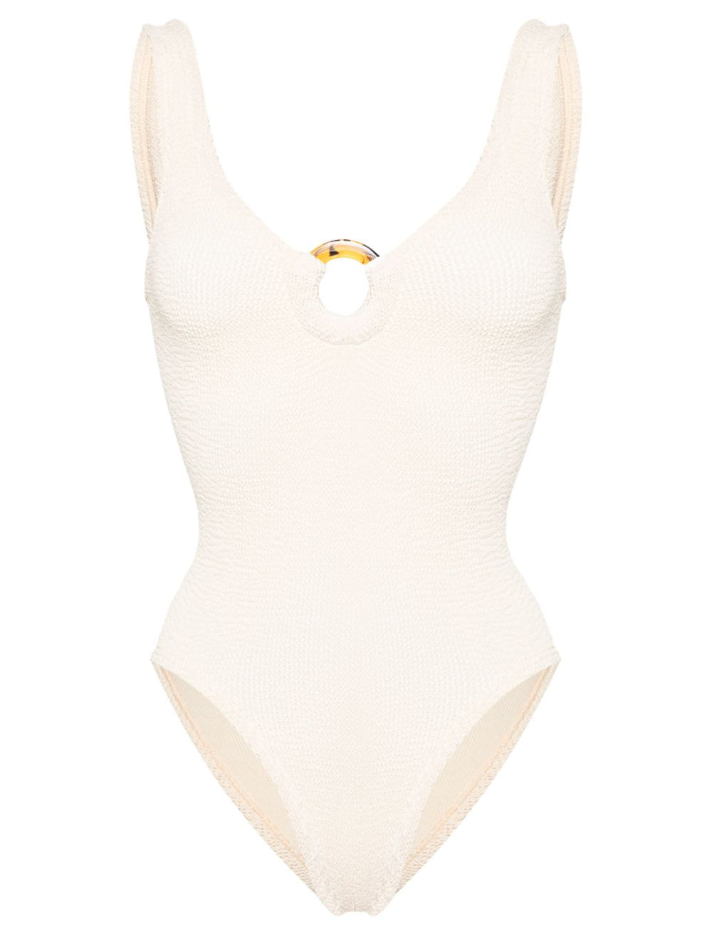 Costume da bagno celine in bianco Hunza g - donna 