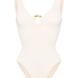 Costume da bagno celine in bianco Hunza g - donna 