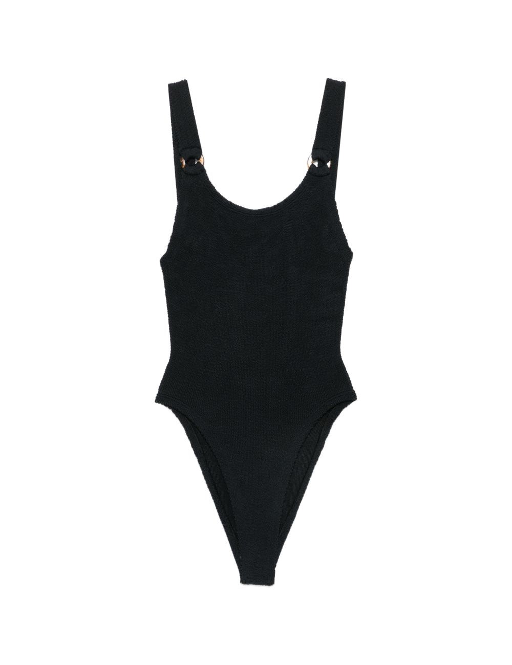 Costume intero Domino in nero Hunza g - donna 