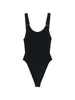 Costume intero Domino in nero Hunza g - donna