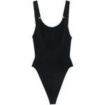 Costume intero Domino in nero Hunza g - donna 