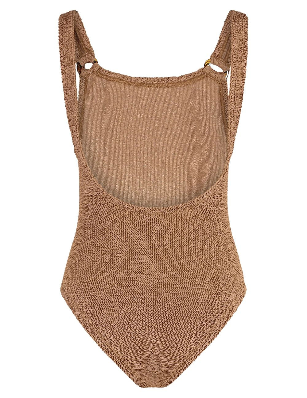 Costume intero domino in marrone hunza g - donna 