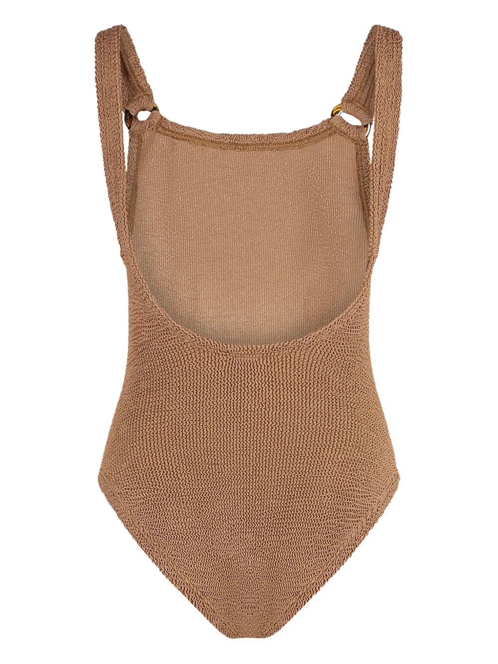 Costume intero domino in marrone hunza g - donna 