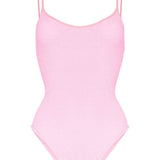 Costume da bagno intero increspato Pamela in rosa Hunza g - donna 