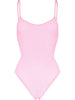Costume da bagno intero increspato Pamela in rosa Hunza g - donna