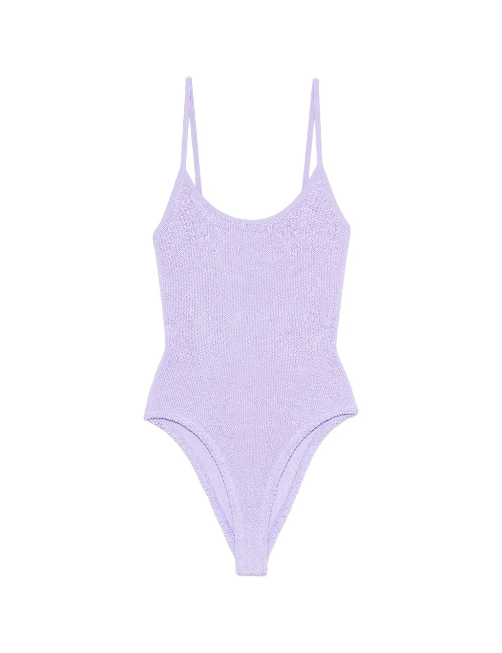 Costume da bagno con spalline in lilla Hunza g - donna 