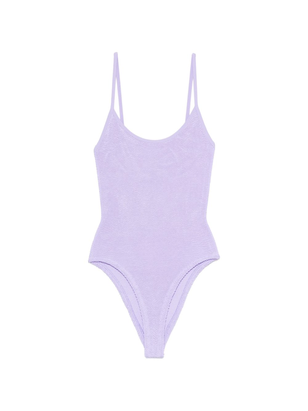Costume da bagno con spalline in lilla Hunza g - donna 