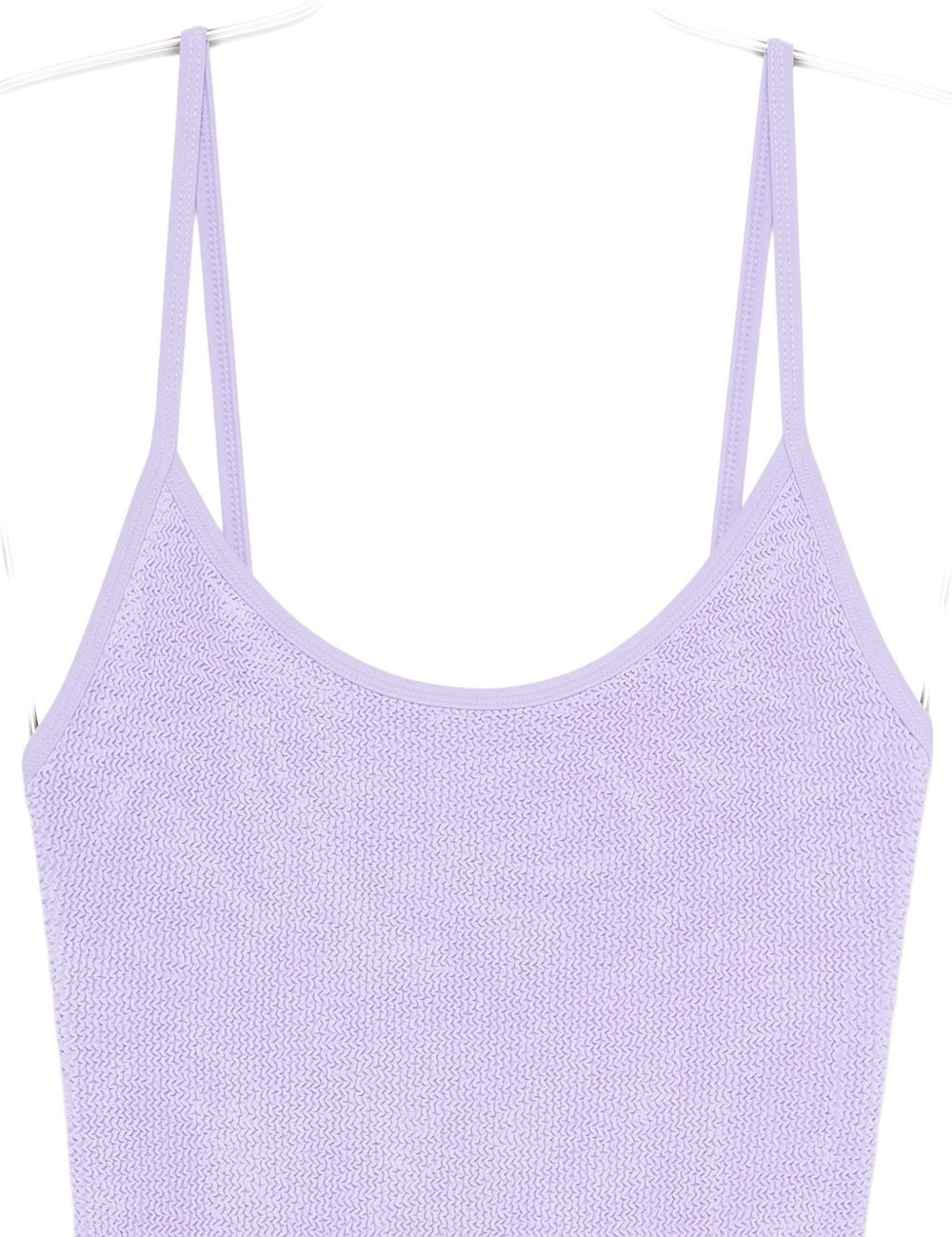 Costume da bagno con spalline in lilla Hunza g - donna 