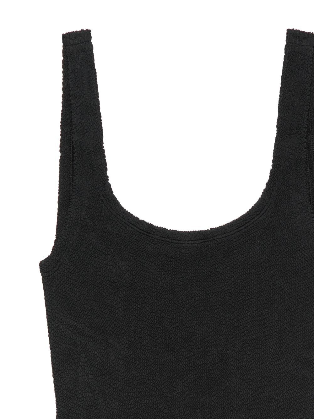 Costume intero square in nero hunza g - donna 