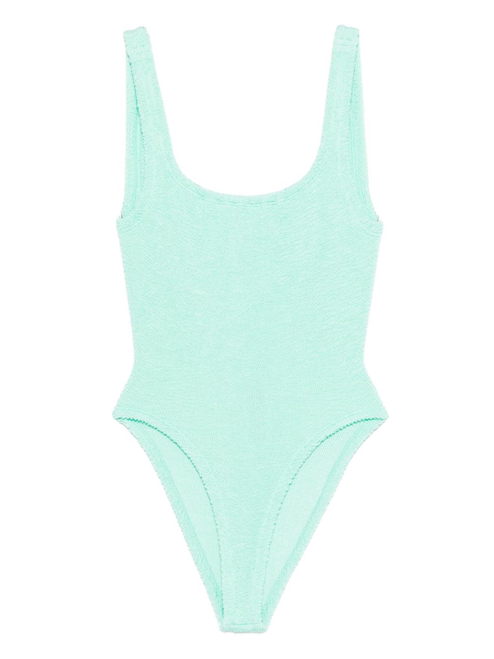Costume intero square in azzurro hunza g - donna 