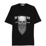 T-shirt teschio 20 in nero Ih nom uh nit - uomo 