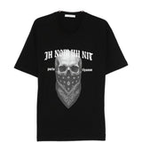 T-shirt teschio 20 in nero Ih nom uh nit - uomo 