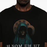 T-shirt con stampa santa maria in nero Ih nom uh nit - uomo 