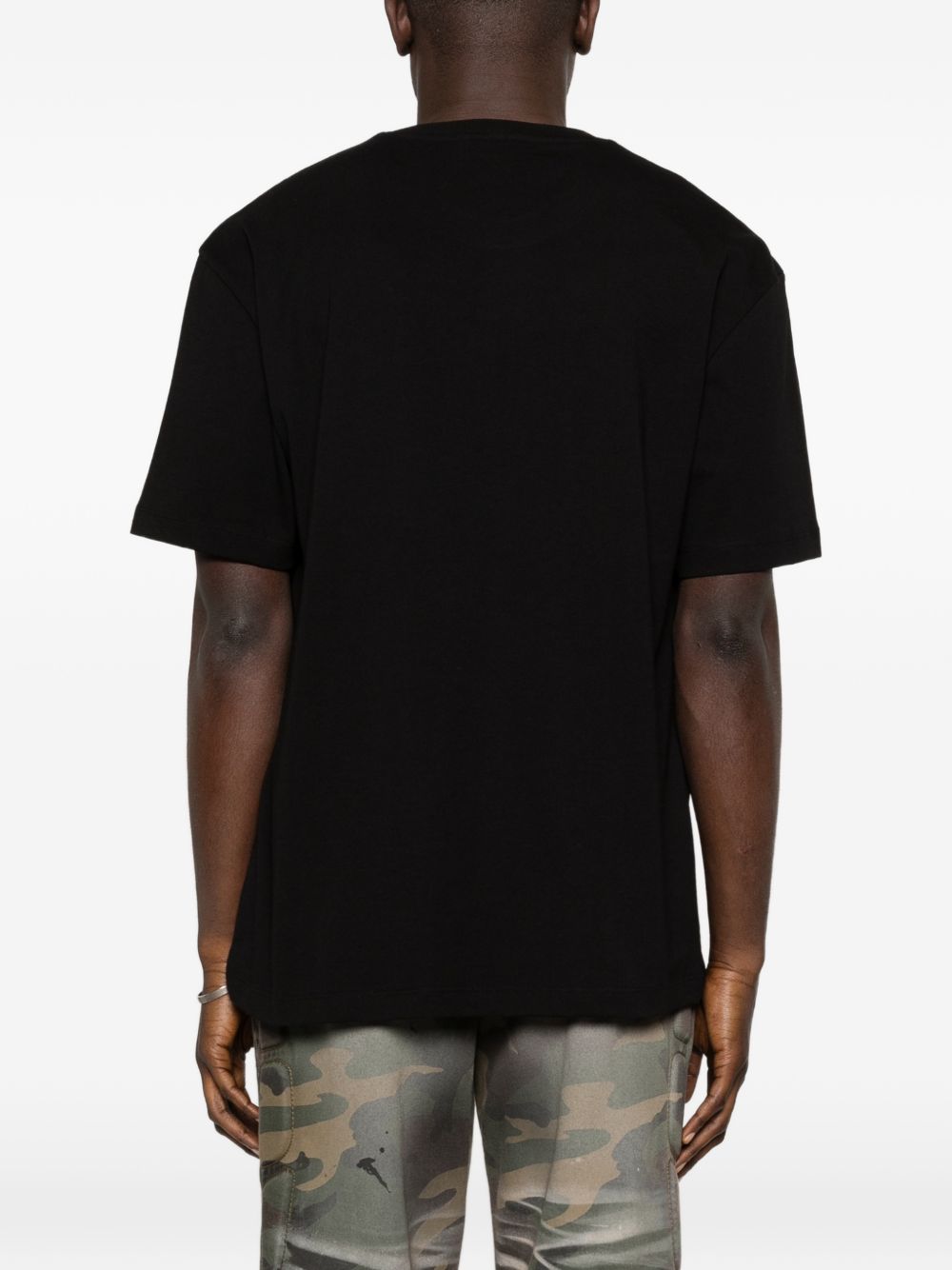T-shirt con stampa santa maria in nero Ih nom uh nit - uomo 