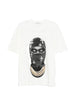T-shirt con stampa Mask Crosses in bianco Ih nom uh nit - uomo