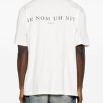 T-shirt con stampa Mask Crosses in bianco Ih nom uh nit - uomo 