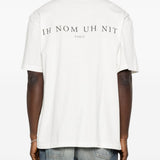 T-shirt con stampa Mask Crosses in bianco Ih nom uh nit - uomo 
