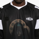T-shirt Holy Mary in nero Ih nom uh nit - uomo 