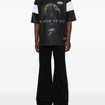 T-shirt Holy Mary in nero Ih nom uh nit - uomo 