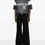 T-shirt con stampa floreale in grigio Ih nom uh nit - uomo 