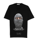 T-shirt Edition Mask in nero Ih nom uh nit - uomo 