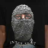 T-shirt Edition Mask in nero Ih nom uh nit - uomo 