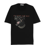 T-shirt Dobermann in nero Ih nom uh nit - uomo 