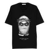 T-shirt Mask Corona in nero Ih nom uh nit - uomo 