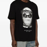 T-shirt Mask Corona in nero Ih nom uh nit - uomo 