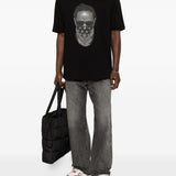 T-shirt con stampa in nero Ih nom uh nit - uomo 