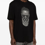 T-shirt con stampa in nero Ih nom uh nit - uomo 