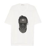 T-shirt con stampa in bianco Ih nom uh nit - uomo 