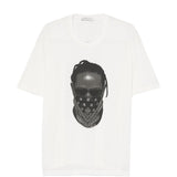 T-shirt con stampa in bianco Ih nom uh nit - uomo 