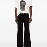 T-shirt con stampa in bianco Ih nom uh nit - uomo 