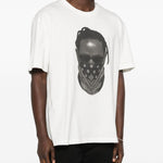 T-shirt con stampa in bianco Ih nom uh nit - uomo 