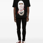 T-shirt con stampa in nero Ih nom uh nit - uomo 