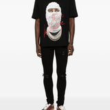 T-shirt con stampa in nero Ih nom uh nit - uomo 