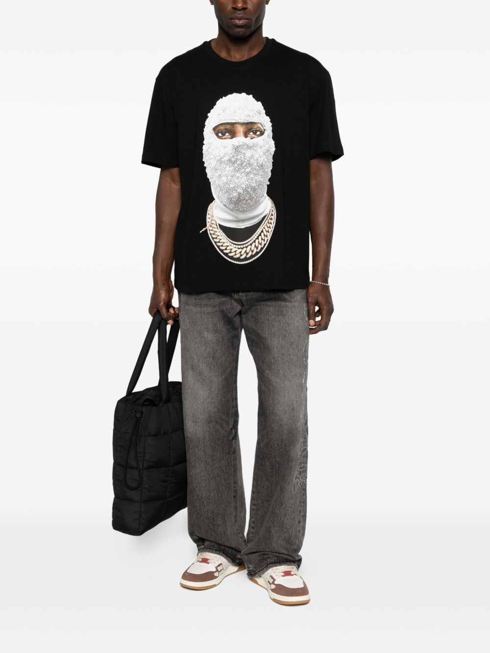 T-shirt Mask Future in nero Ih nom uh nit - uomo 